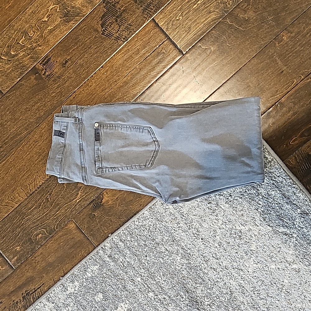 7 for all mankind slimmy fit grey 33x34